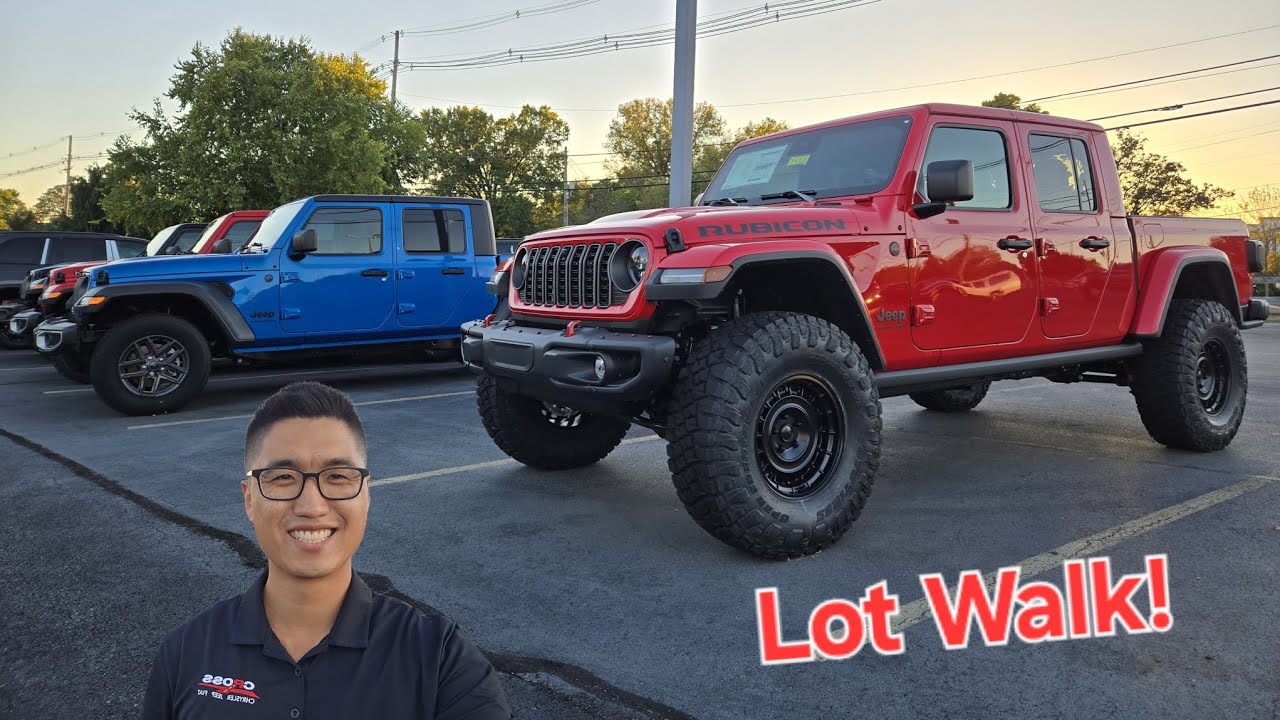 Есть ли у CROSS JEEP Gladiator для вас? (High Tide, Mojave, Rubicon и другие)