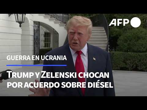 Trump and Zelensky clash over diesel deal as Russian attacks leave 21 dead | AFP