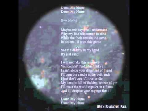 Dreamstate - Damn My Name [OFFICIAL LYRIC VIDEO]