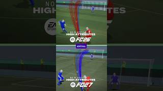 More impact from attributes. Better PlayStyles balance in FC 27