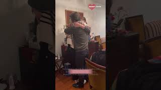 Emotional dad lets his hug do the talking while reuniting with daughter after 3 years || Heartsome 💖