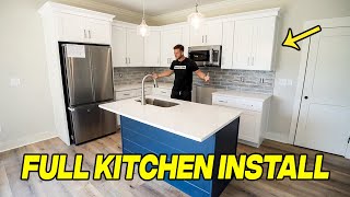  Kitchen Install With Lily Ann Cabinets  Ep 16