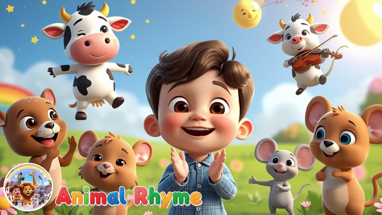 Hey Diddle Diddle Animal Adventure | Jack’s Viral Moon Jump Song | Learn Fantasy & Rhythm