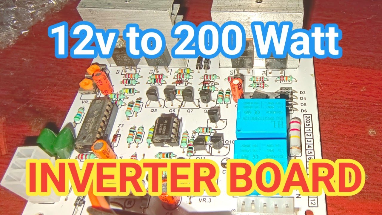 Elexify 200 watt fully automatic inverter square wave Board | Unboxing and review in tamil