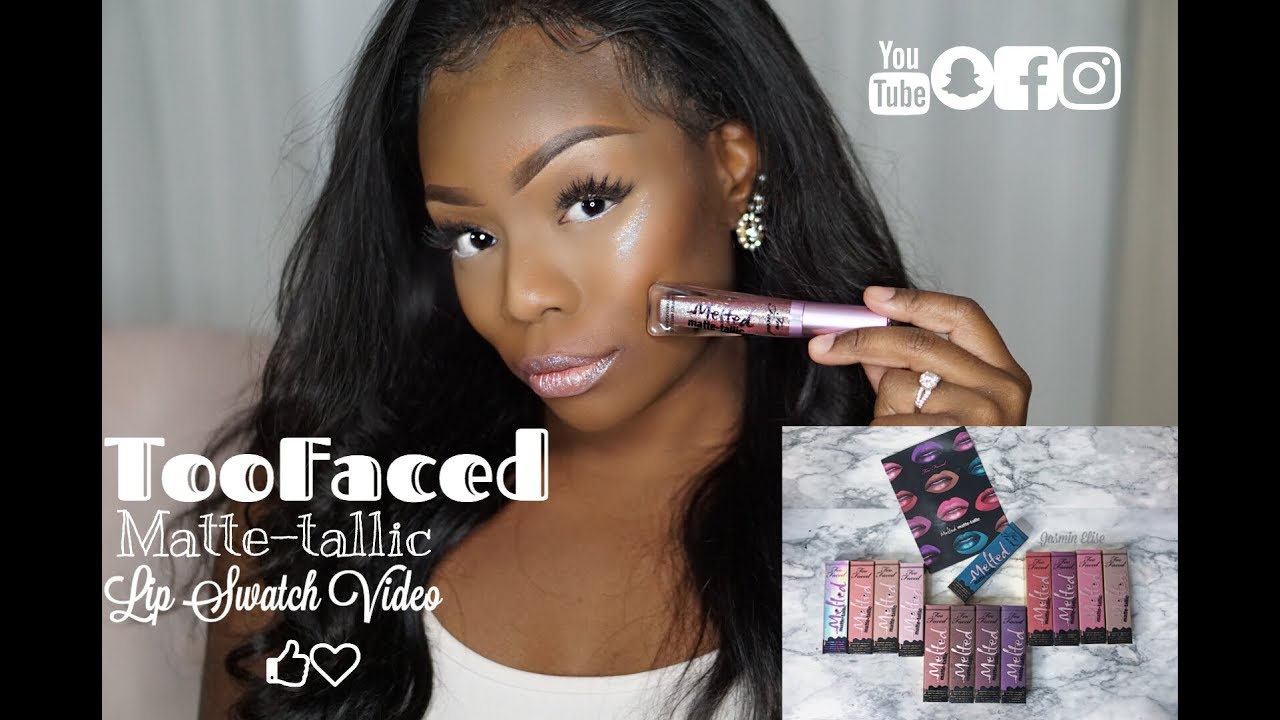 too faced melted matte tallic