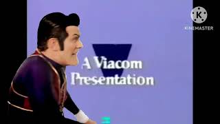 Robbie Rotten Hides V Of Doom Logo Bnd