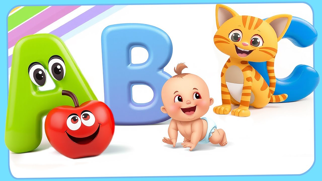 The ABC Phonic Song | Abcd Rhymes Videos Food Baby | Nursery Rhymes ...