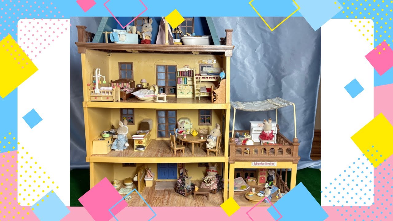 シルバニアファミリー】グランドマンションのお部屋作り 前半 - YouTube