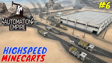 Extending the factory gold line || Automation Empire || #6   Gaming with nexxus in automation empire