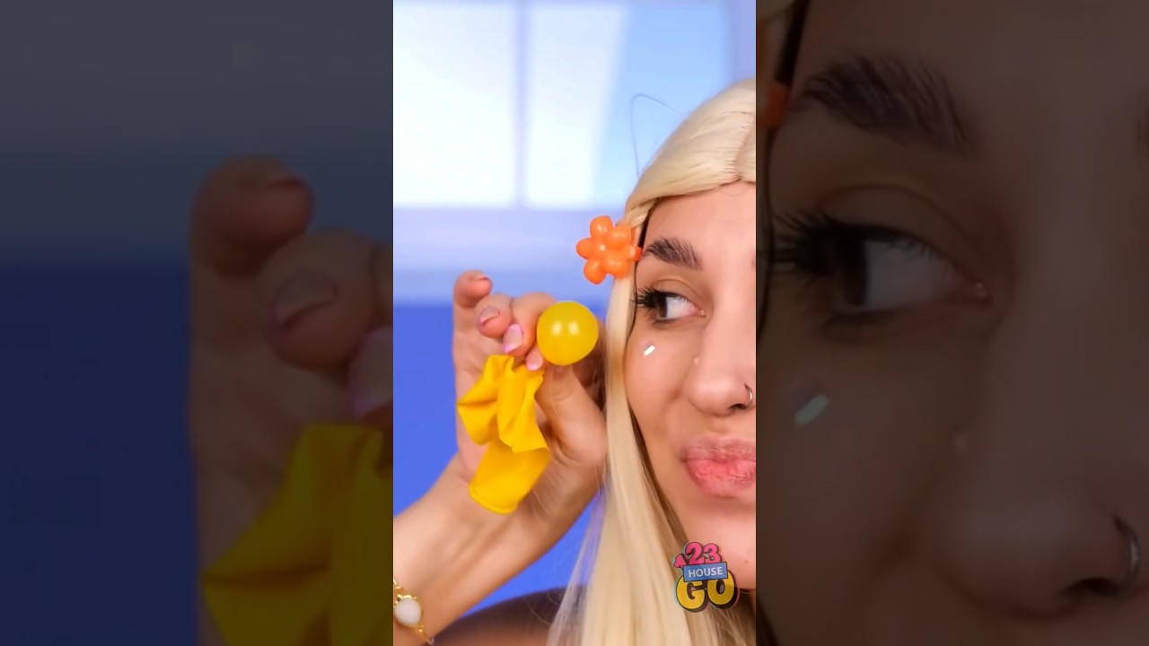 WOW!!! So Satisfying! Ice Ball with Doll!#shorts????????????❤️‍???? 