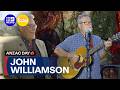 Anzac Day 2026: John Williamson on playing at the Currumbin Dawn Service | 9 News Australia