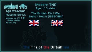 Modern TNO Mapping | British Civil War (1963-1964) | Every 4 Hours