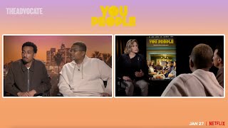 'You People' Stars Sam Jay and Travis Bennett