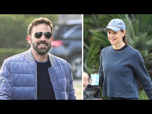 Jennifer Garner And Ben Affleck Are Amicable Exes As They Co-Parent In Santa Monica