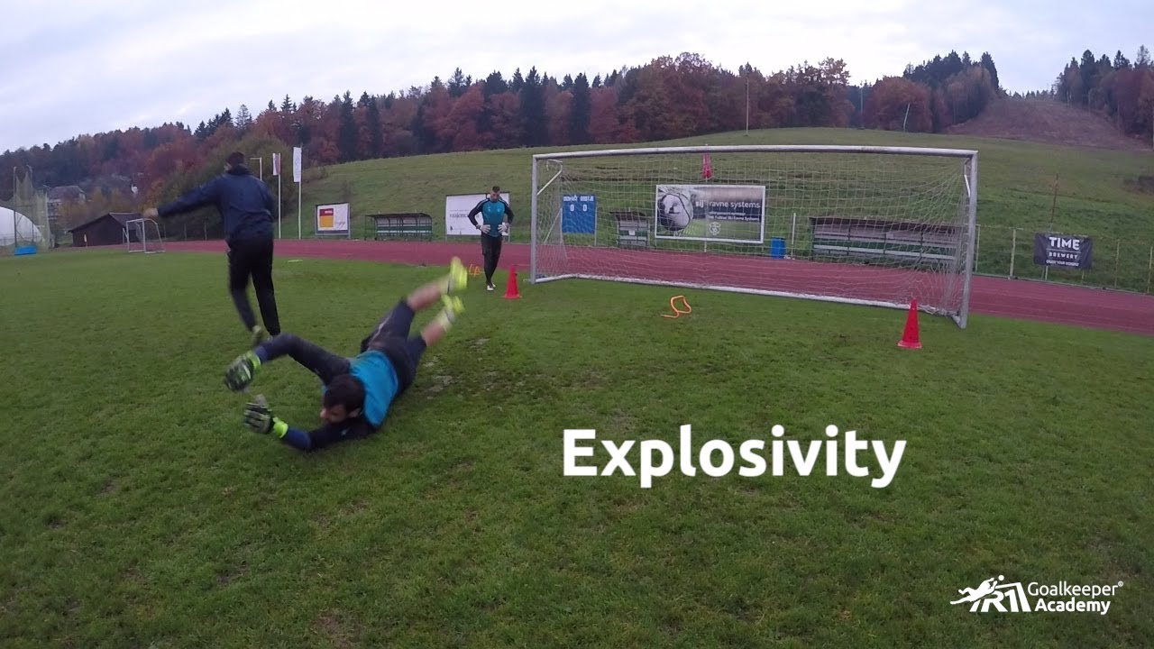 Goalkeeper training: Explosivity