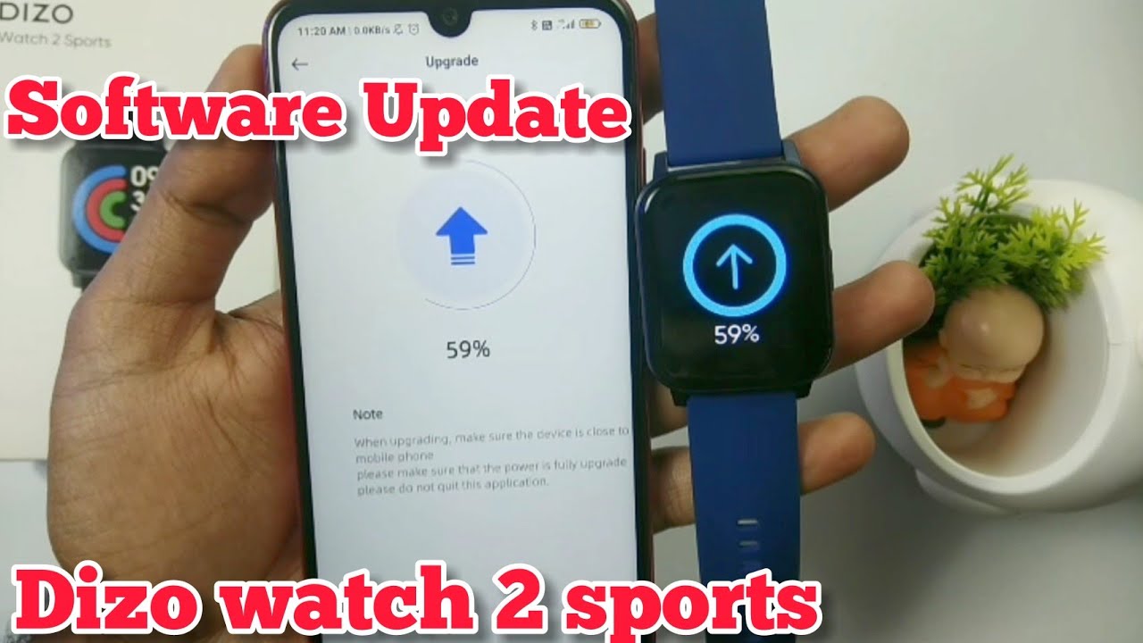 Upgrade your Dizo Watch 2 sports smartwatch | How to Check and Upgrade Smartwatch Firmware |