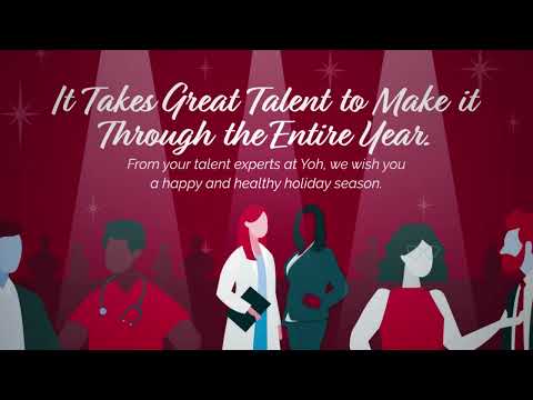 Yoh 2022 Holiday Card - video from Yoh