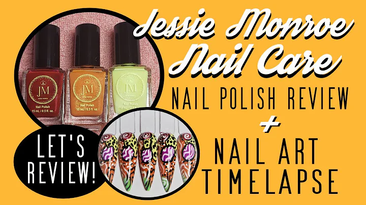 Jessie Monroe Nail Care Review + Nail Art Timelapse