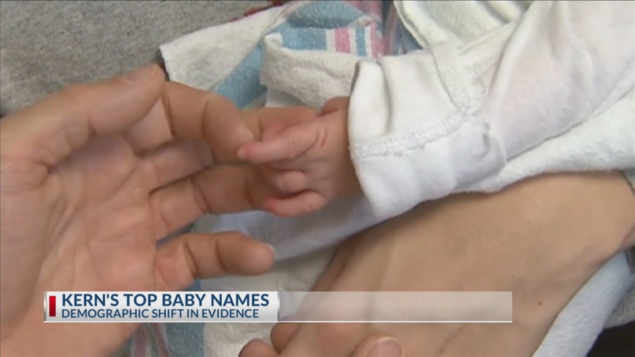 Kern County's top 10 baby names in 2025