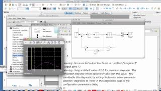 SIMULINK modeling of a spring-mass-damper system
