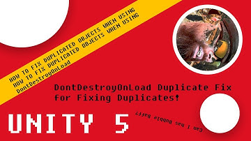 How to Not Duplicate Objects when using DoNotDestroyOnLoad in Unity | Easy Beginner Tutorial