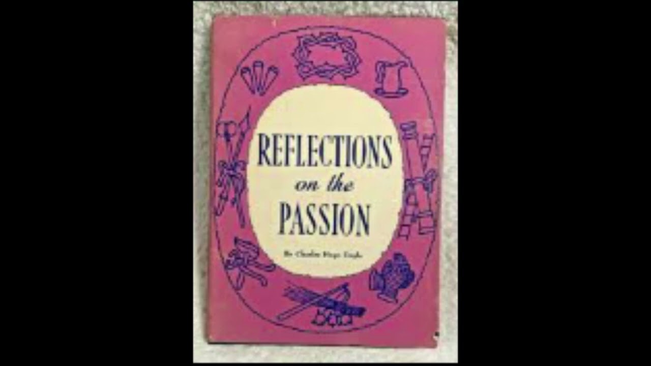 Father Borja: Wednesday in Passion Week