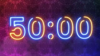 50 Minute Timer - 3000 seconds Timer - Clean & Simple Timer