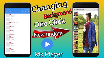 Change Mx Player Home screen Background - Use Own Photo