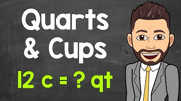 Quarts & Cups | Quarts to Cups & Cups to Quarts | How Many Cups in a Quart?