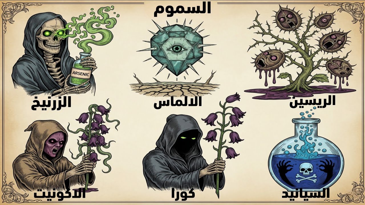 شرح أخطر السموم المدمرة التي صنعها البشر في 9 دقائق!