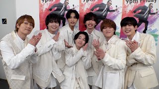 なにわ男子のヒヤッとする話♪(最後、カメラで遊ぶ長尾謙杜)【Mステ】