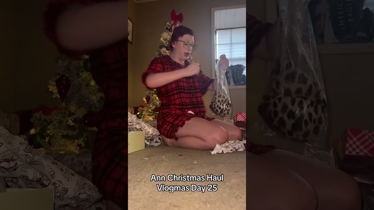 Ann Stidham Christmas Haul Vlogmas Day 25