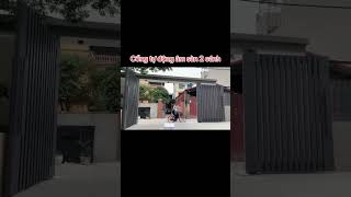 Cổng tự động âm sàn 2 cánh ditec - italia #hằngcổngtựđộng , #ditec, #xuhuong, #viral, #hot, #cổng