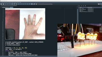 Seguimiento de manos con Python y arduino