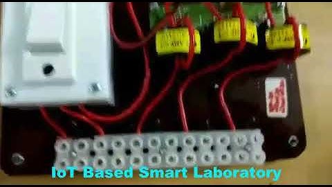 IoT based Smart Laboratory