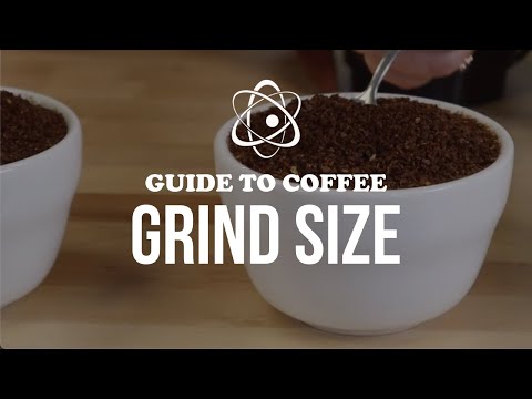 Guide to Coffee Grind Size - video from Atomic Coffee Roasters