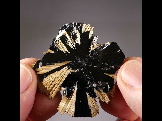 GFS0218 HEMATITE, RUTILE - BRAZIL