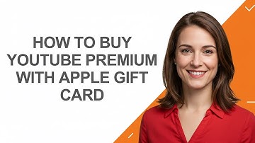 How To Buy Youtube Premium With Apple Gift Card - AshleyHowTo