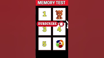 Test Your Memory Power  Guess The Correct One ! | #shorts #riddles [ Memory Test Puzzles ]