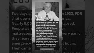"He Closed Every Bank in America — Then Gave a Radio Talk That Saved the Whole System"
