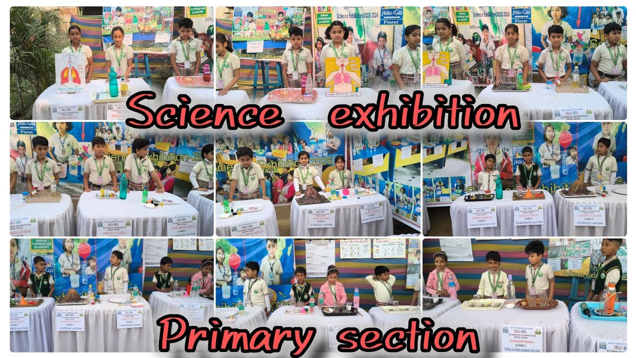 Science exhibition: Primary section: @juniorfoundationacademy 