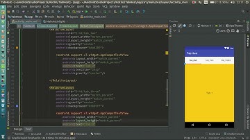 Android Kotlin Usage Tutorial #047 - Tab Host