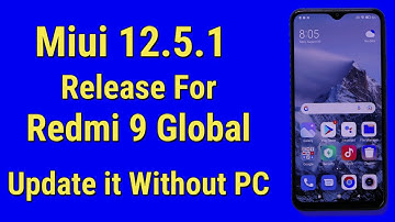 Update Redmi 9 To Miui 12.5 Without PC