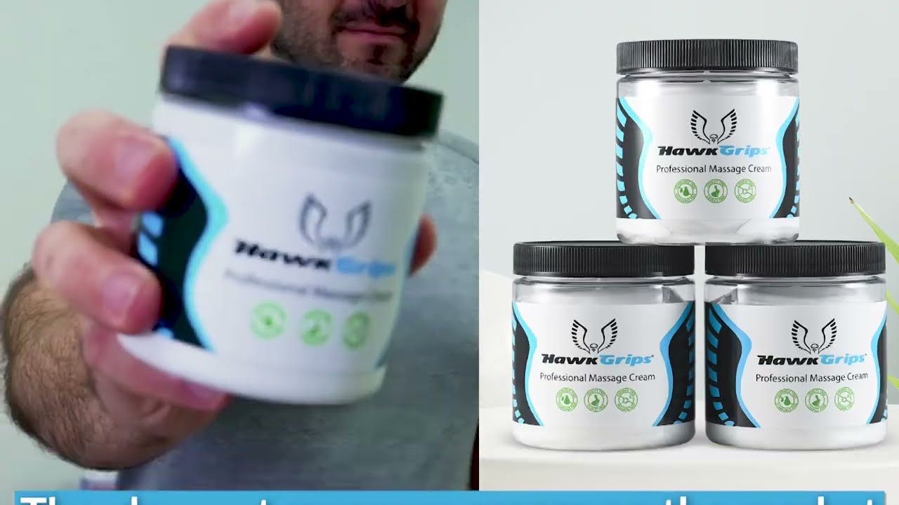 HawkGrips Professional Massage Cream