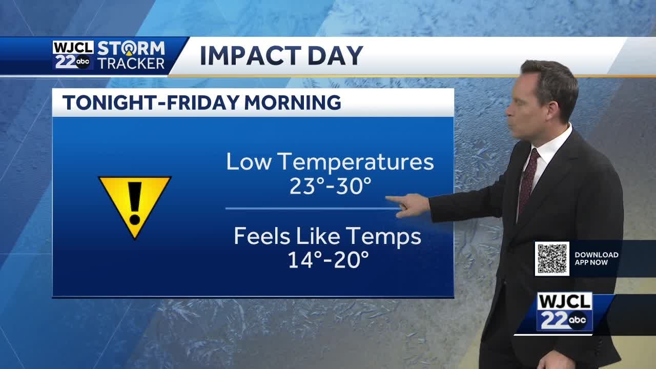Hard freeze likely Friday morning...when temperatures rebound - YouTube