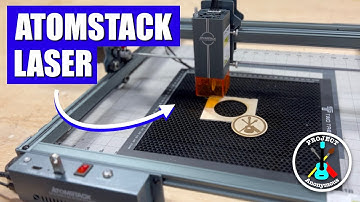 AtomStack Ace A10 Pro V2 Laser Engraver UNBOXING & SET UP
