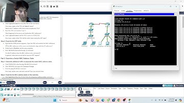 9.2.9 Packet Tracer - Examine the ARP Table