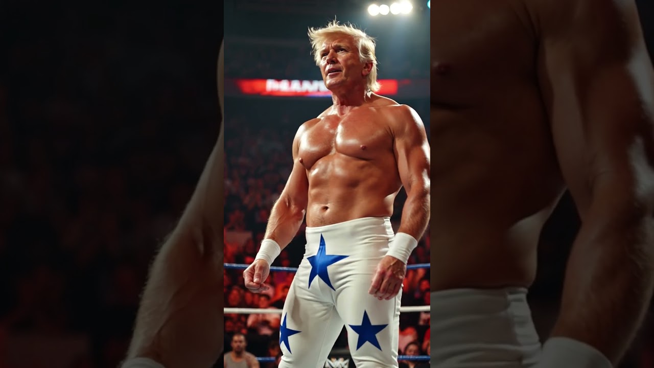 If Donald Trump was a real wwe wrestler