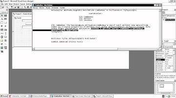 Visual Basic 6.0 ComboBox Kullanımı