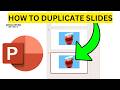 How To Duplicate on Powerpoint(EASY)